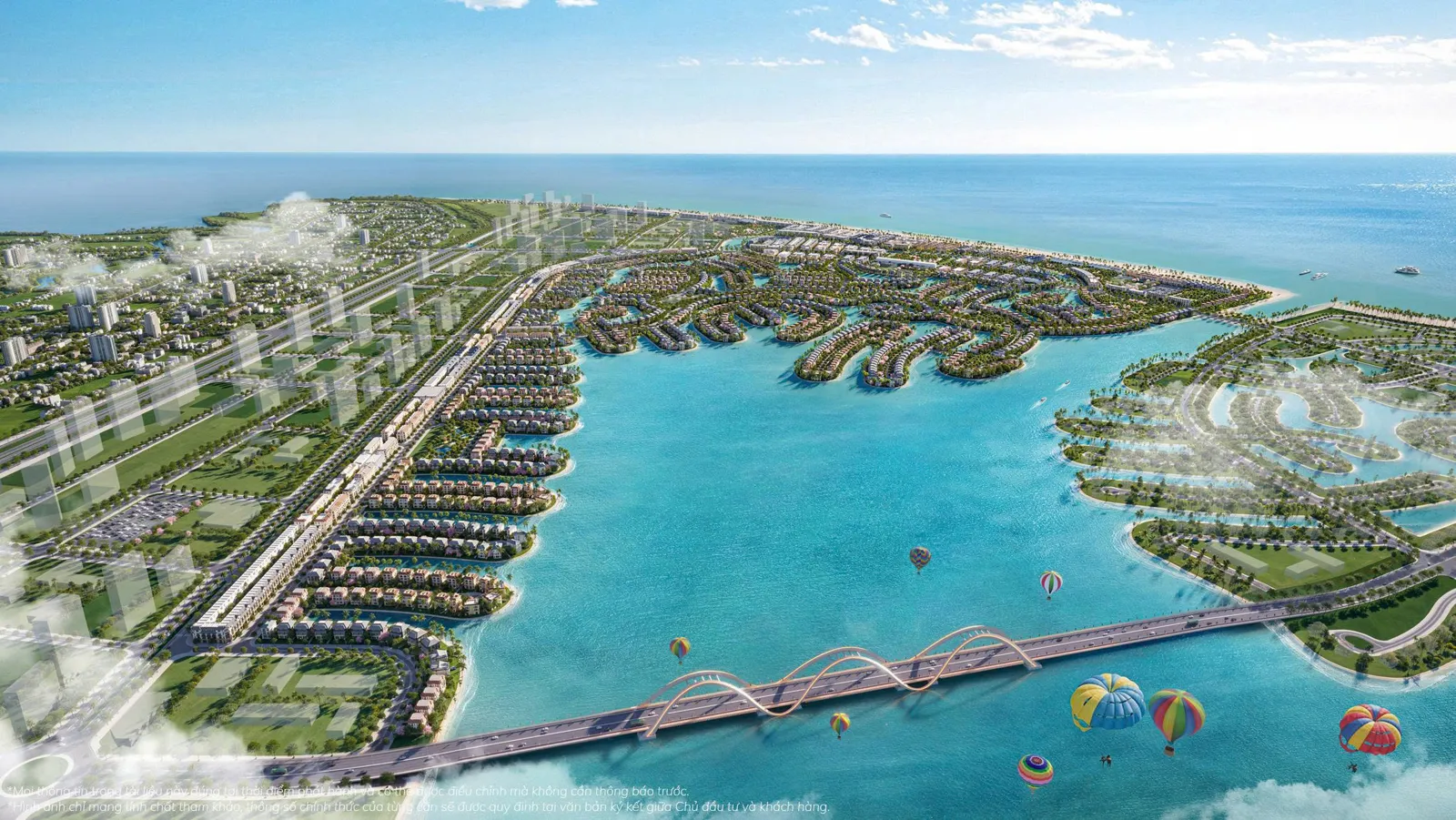 Phối cảnh khu Vịnh Ngọc (khu B)